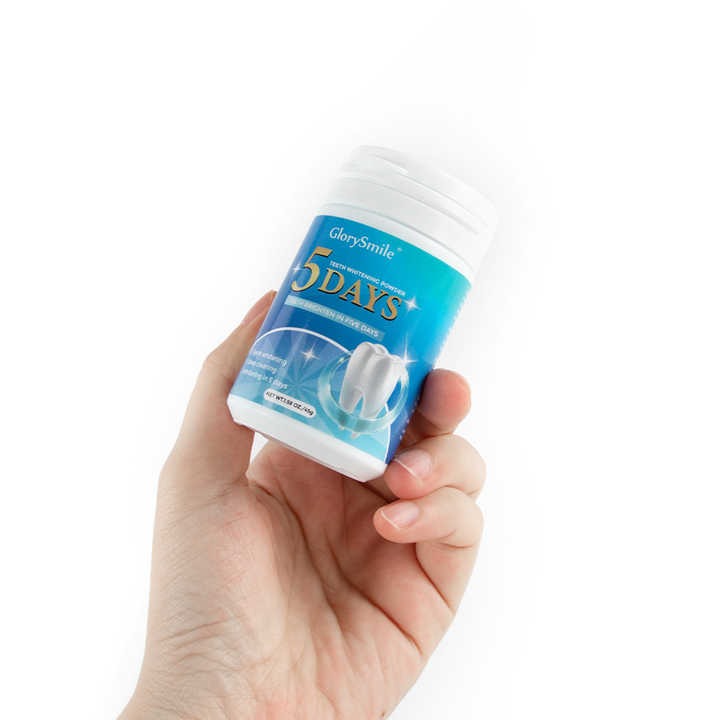 Nettoyage en profondeur blanchiment dentifrice en poudre pour les dents à usage domestique