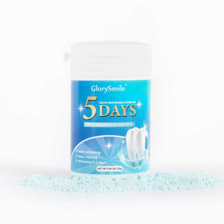 Nettoyage en profondeur blanchiment dentifrice en poudre pour les dents à usage domestique