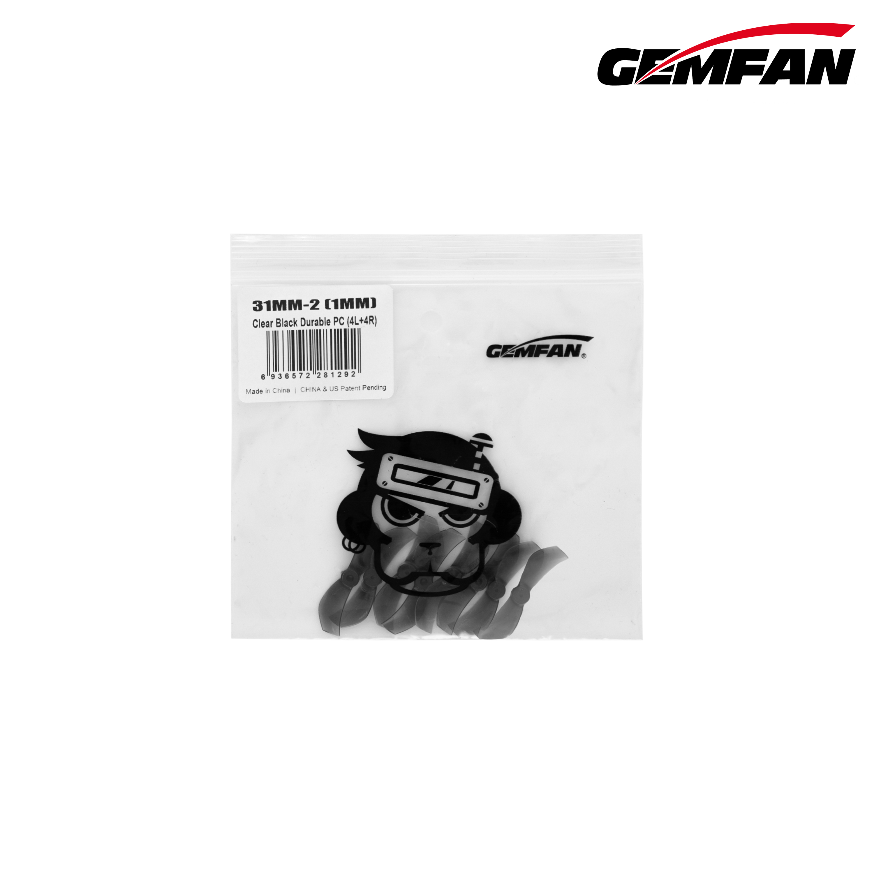 Hélice Gemfan Mini 31mm 1210-2