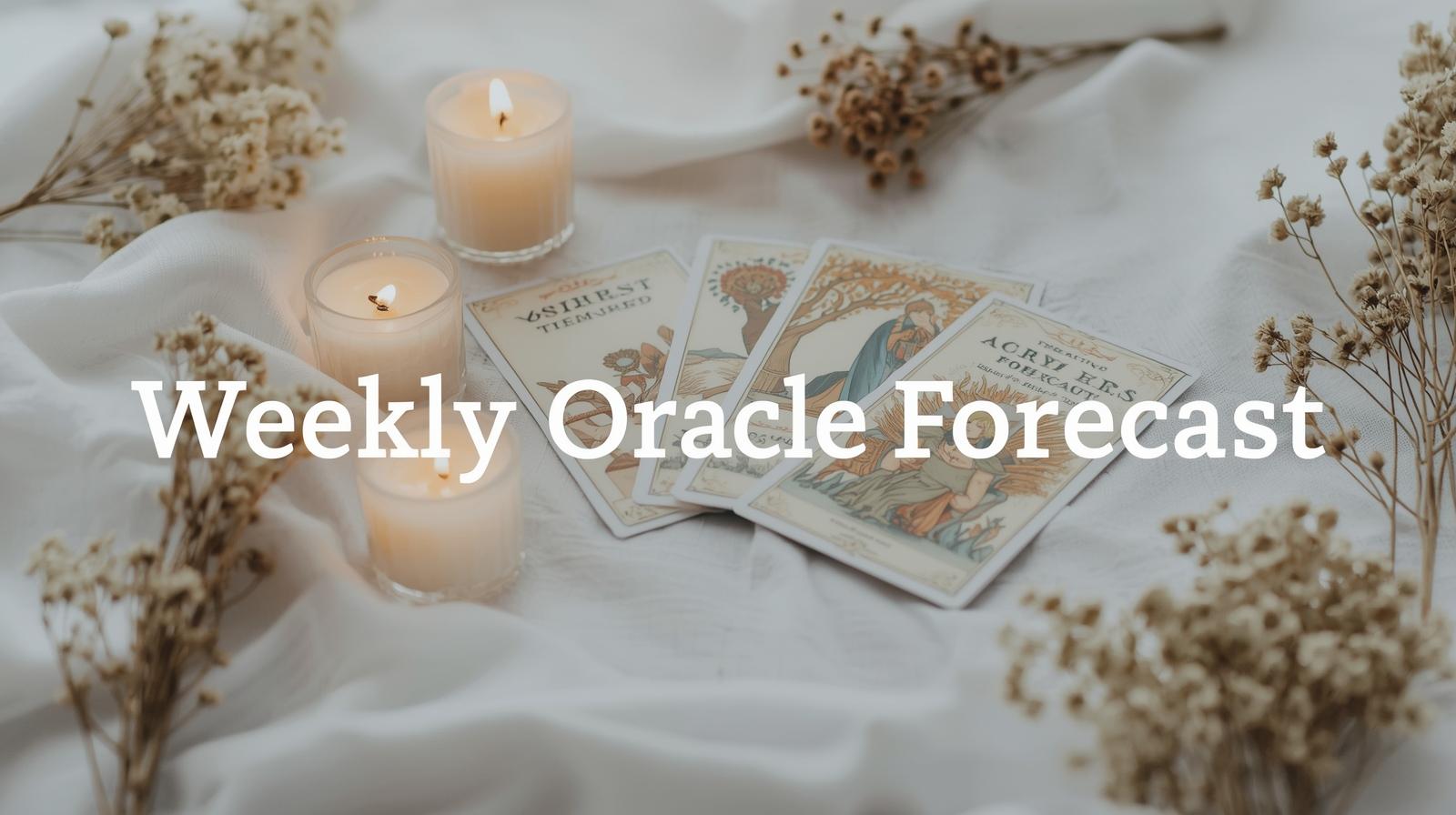 Oracle card for your week ahead