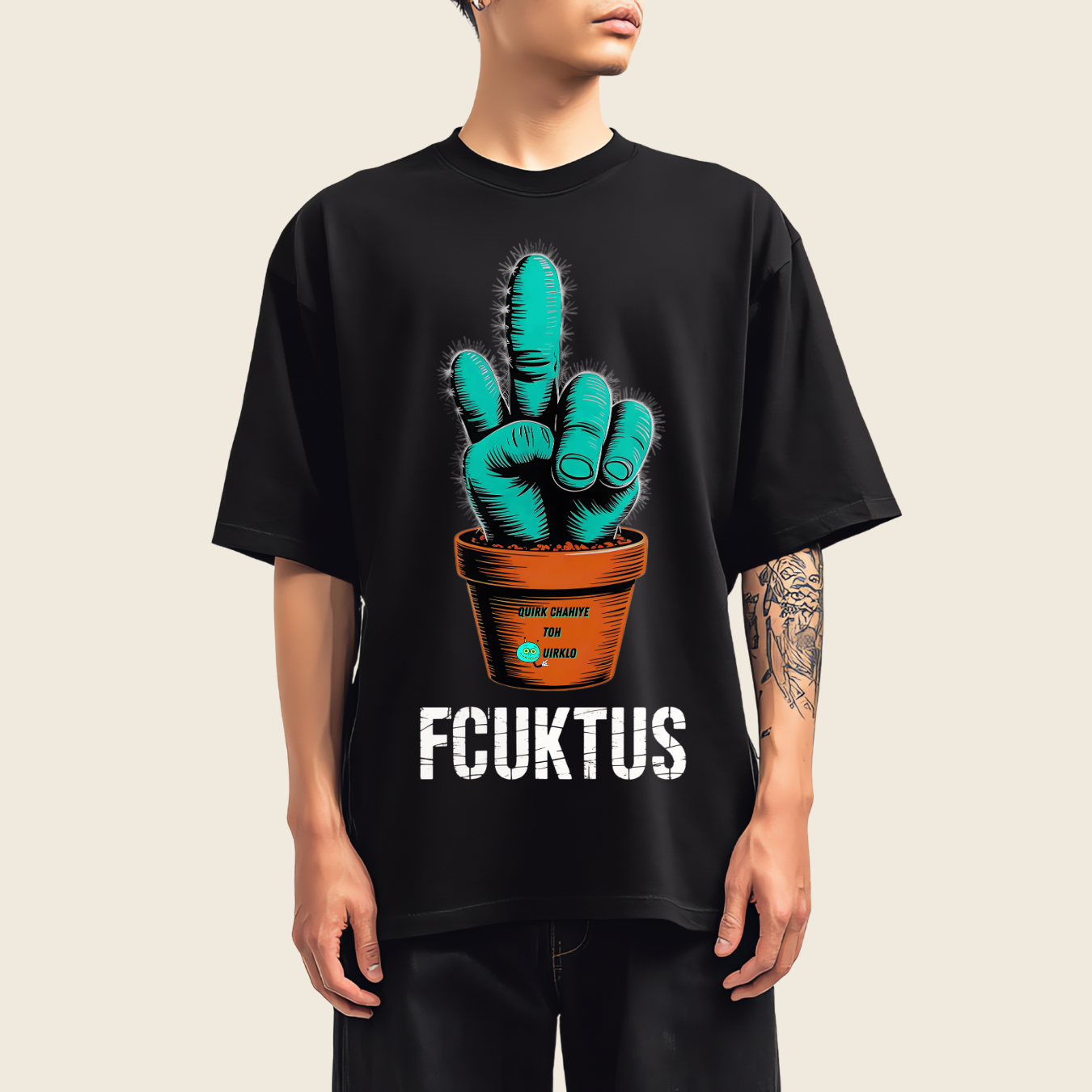 FCUKTUS Graphic T-Shirt