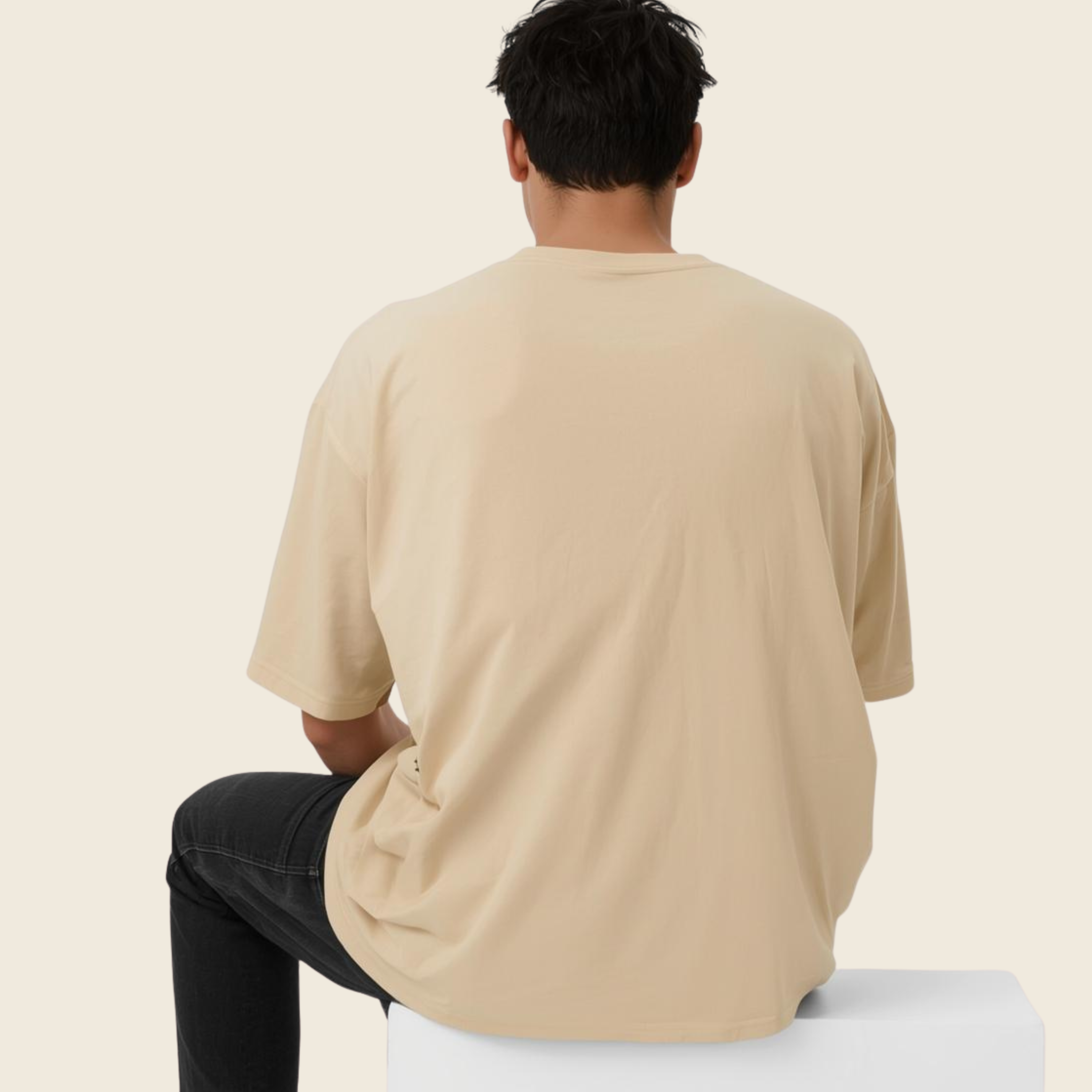 Beige Oversized T-Shirt