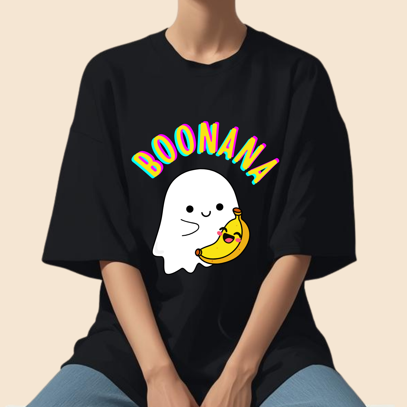 Boonana Ghost Graphic T-Shirt