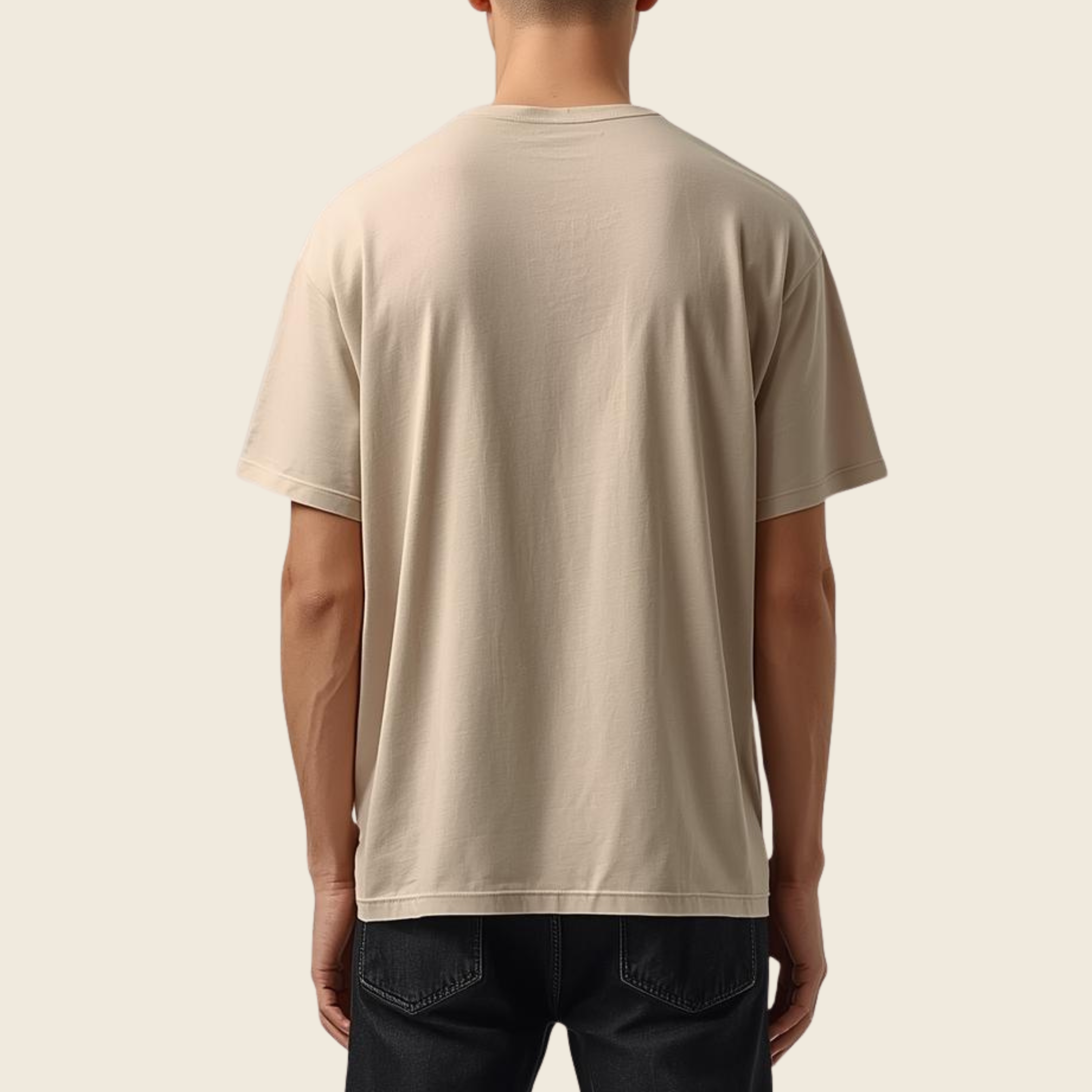 Beige Oversized T-Shirt