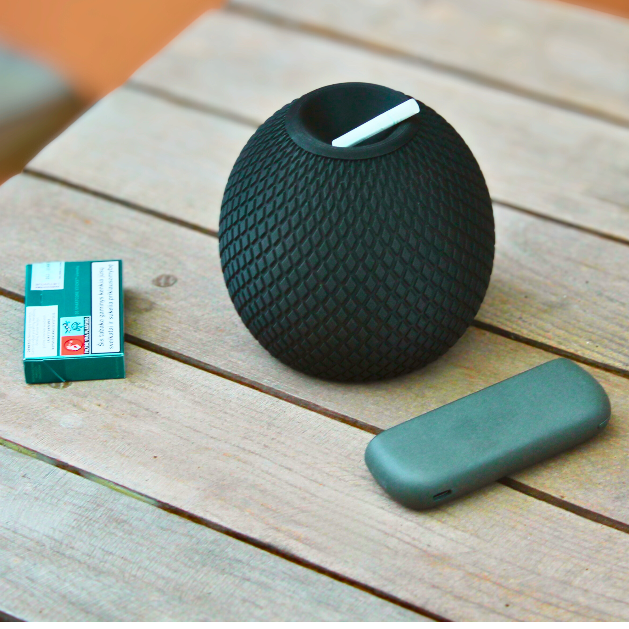 Modern Ashtray for Heat-Not-Burn Devices