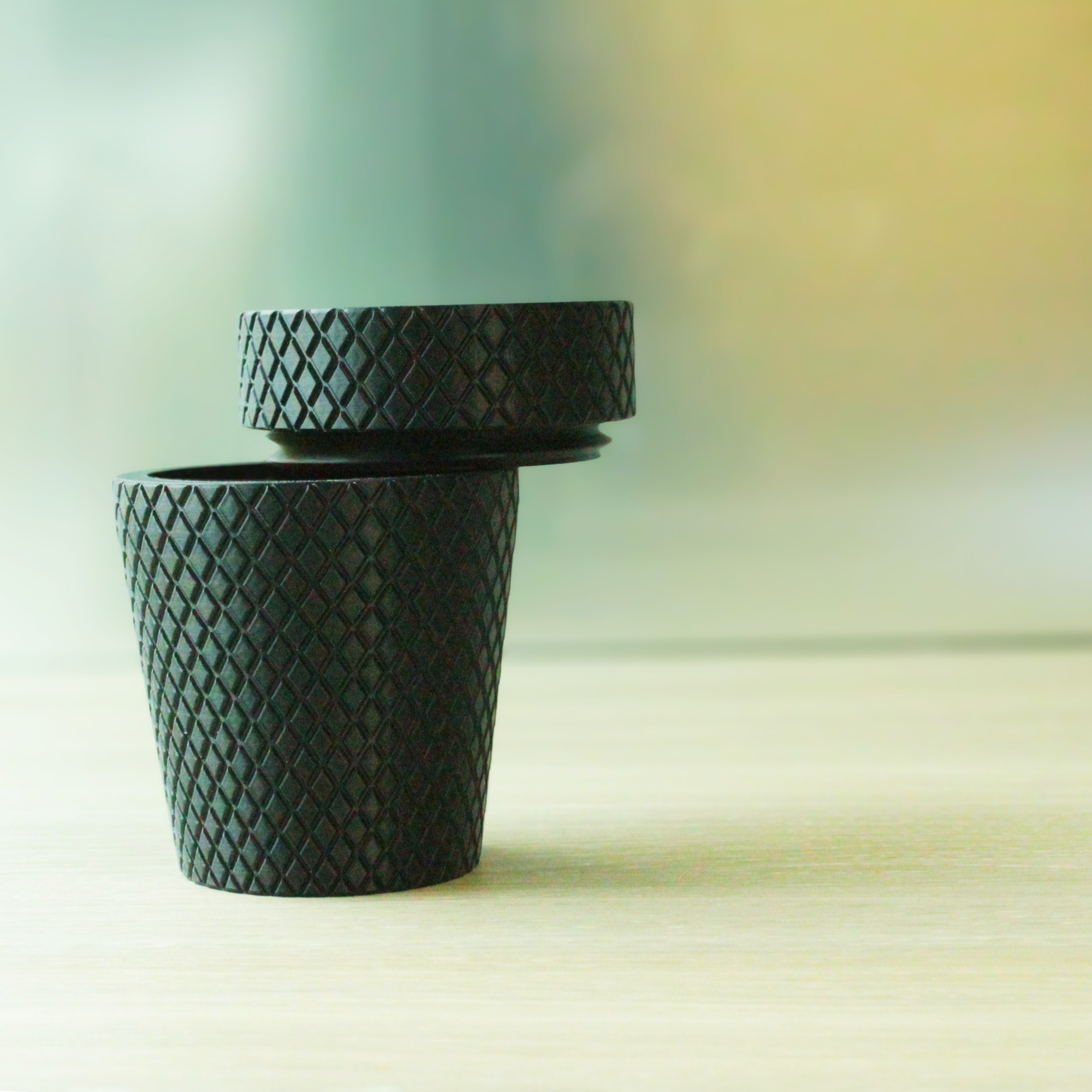 Modern Car Ashtray & Holder