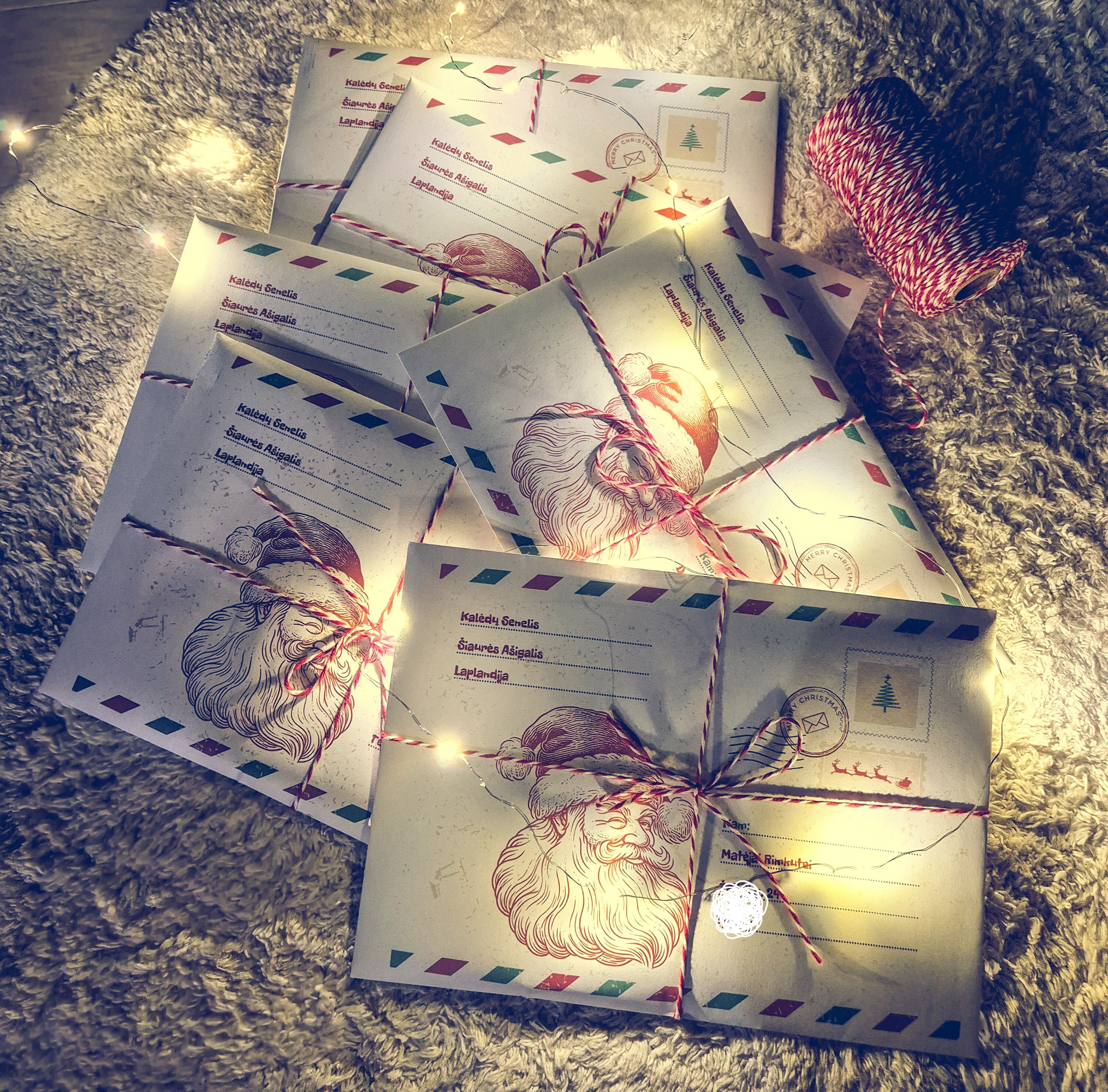 Bendras laiškas dviems vaikams