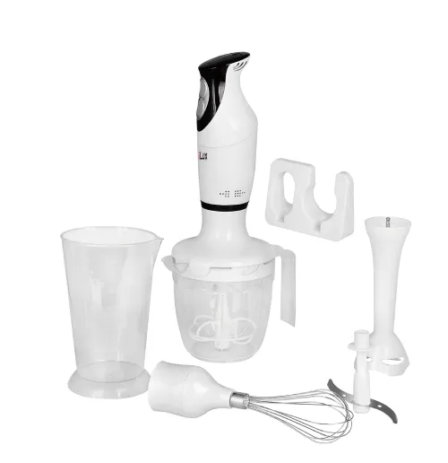iLux Mixeur Plongeant Multifonctions 4 en 1 - LX-05 - 180W