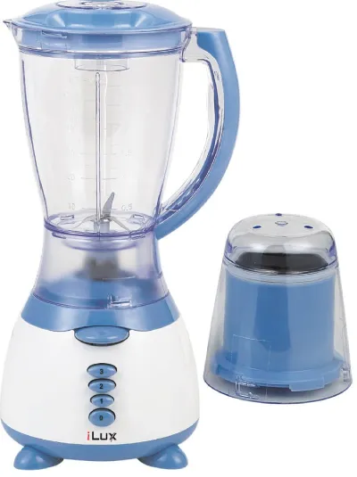 iLUX Blender Avec Grinder 2 en 1 - LX-309 - 300W