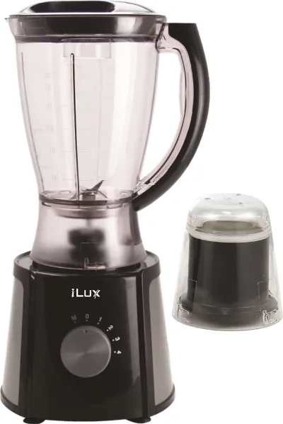 iLux Blender Avec Grinder 2 en 1 - LX-315 - 300W