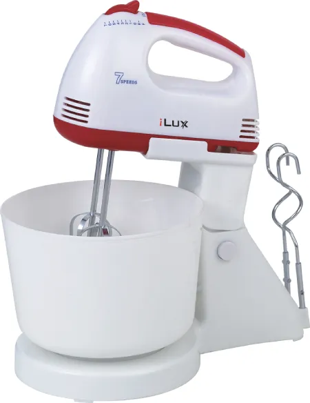 iLUX Batteur Electrique Avec Bol - LX-505 - 100W