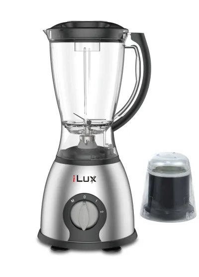 iLux Blender Avec Grinder 2 en 1 - LX-924 - 350W - 1.5L