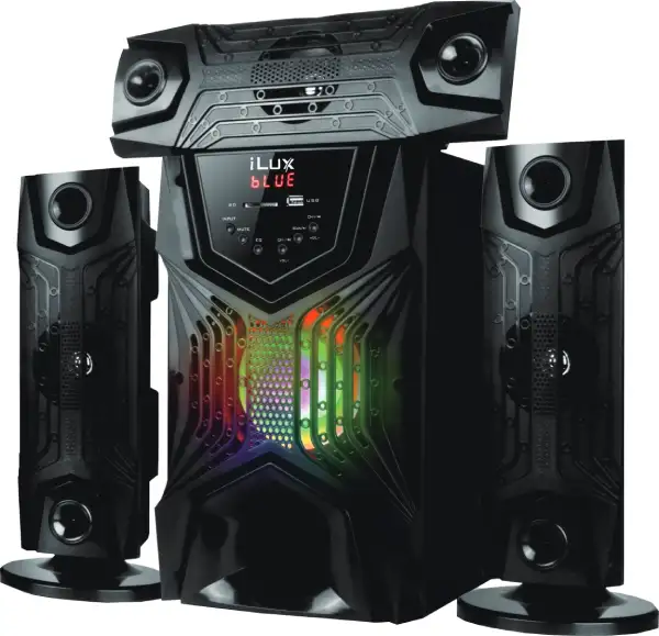 iLUX Mini Chaine 3 Baffes 1 Woofer 3.1 - ILHT-322 - USB - Bluetooth 