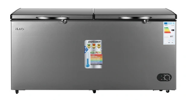 Double Door Chest Freezer