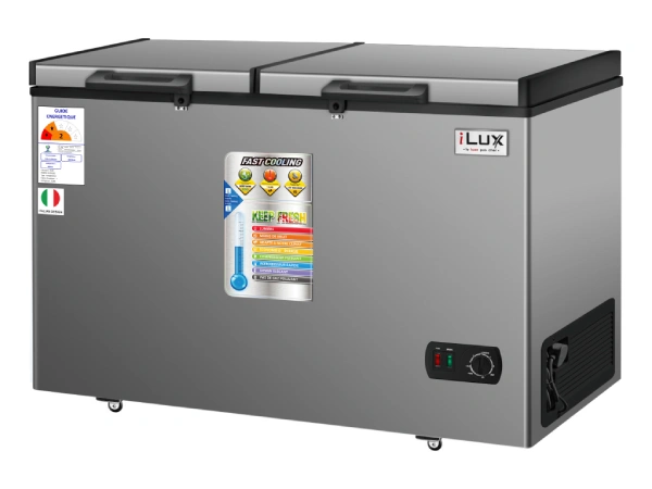 iLUX Congélateur Horizontal 2 Battants - 608L - ILCH608