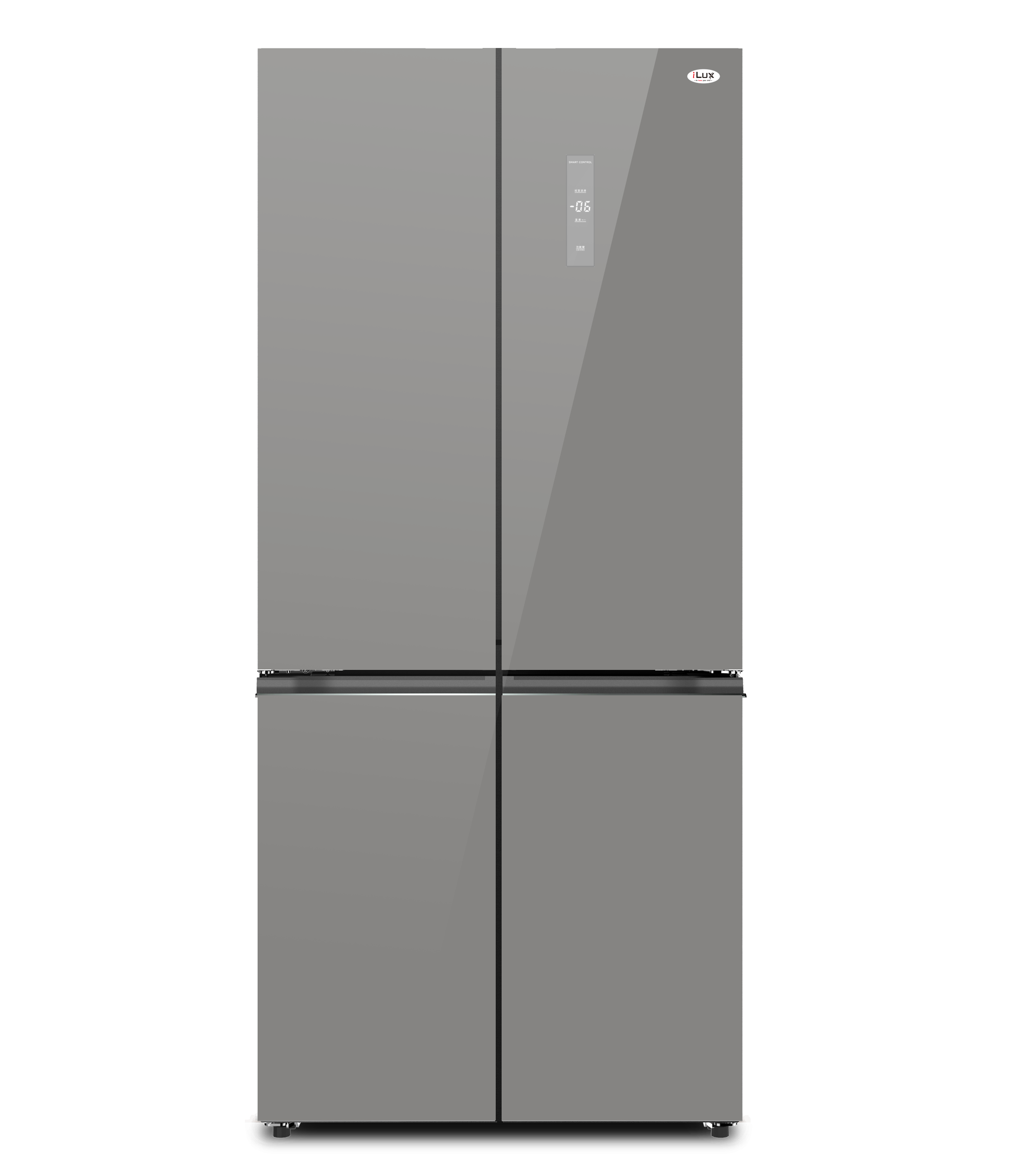 ILUX Réfrigérateur Américain 4 battants - 485L - ILFA
