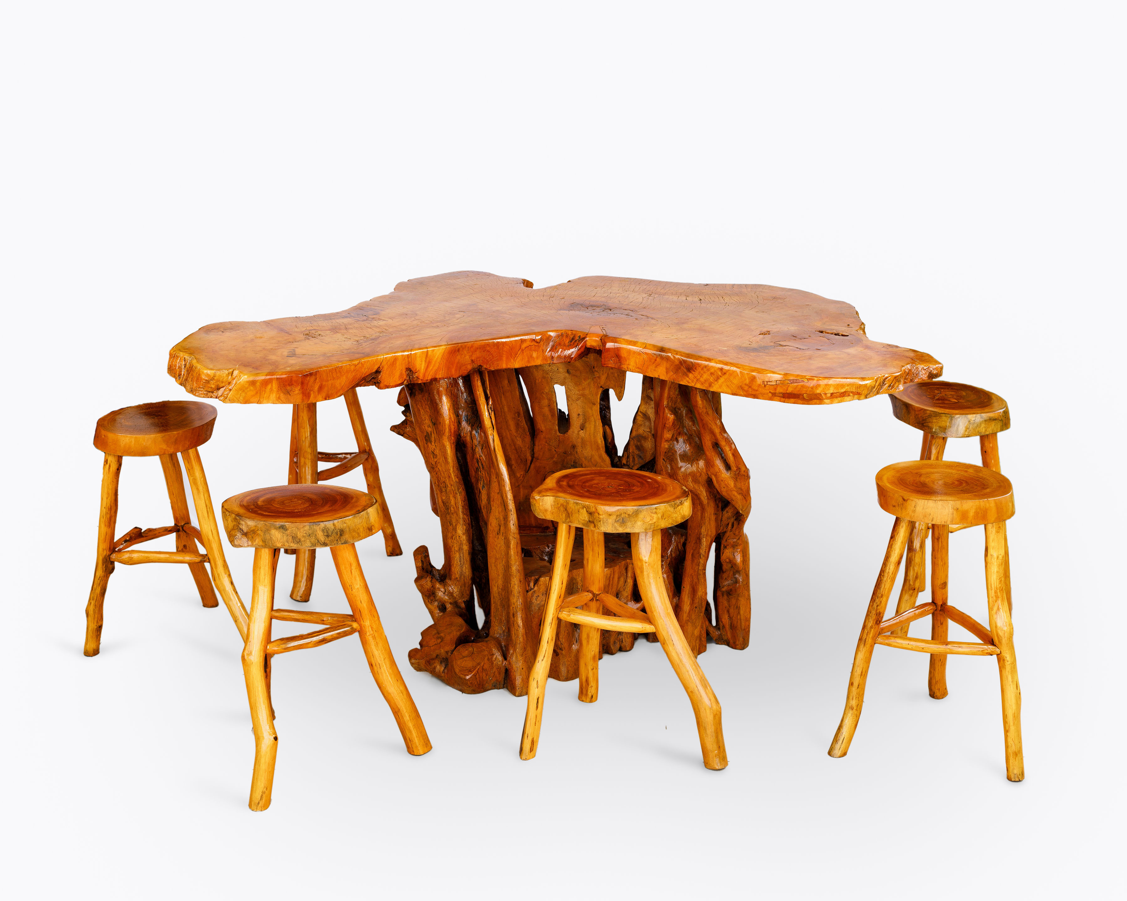 Western Rustic Dinning Table Set