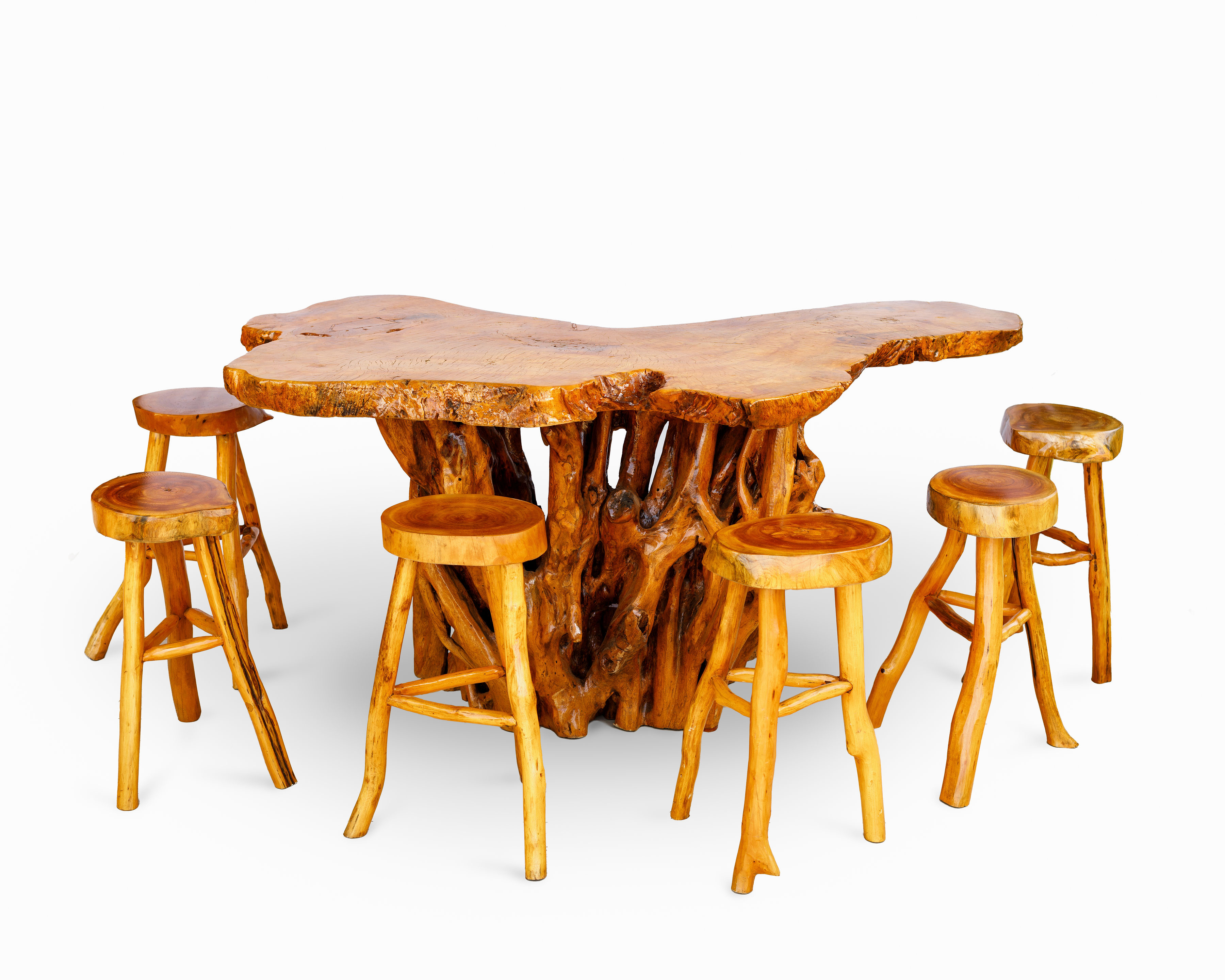 Western Rustic Dinning Table Set