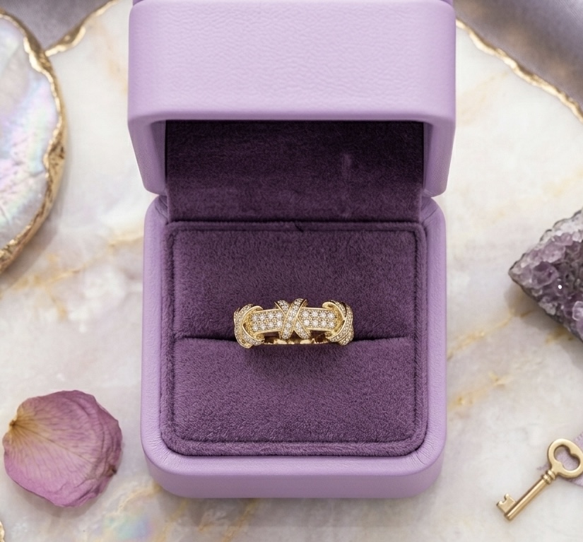 Gold Diamond Ring