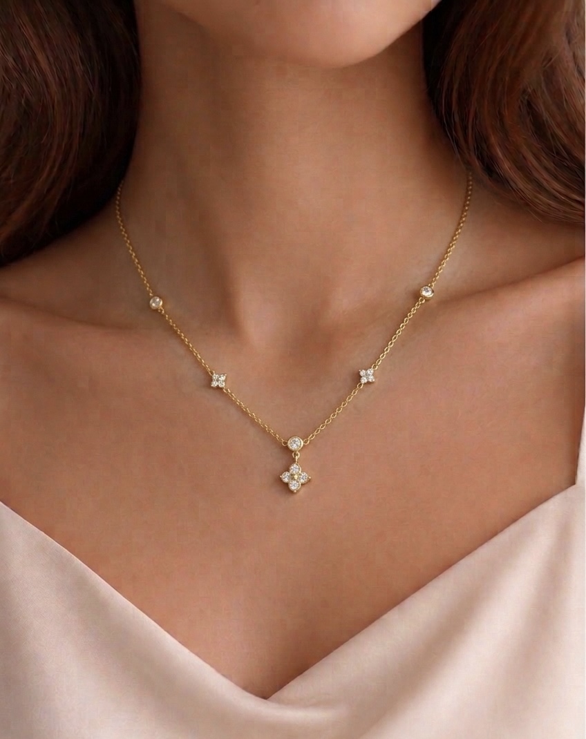 Cubic Zirconia Necklace