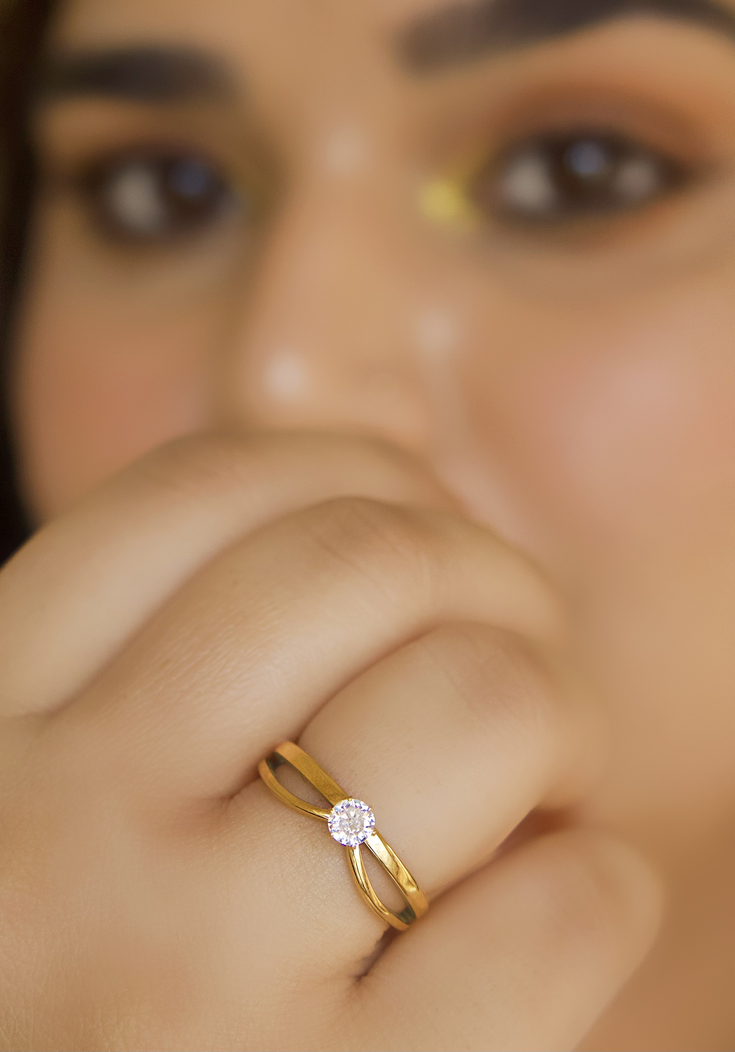 Gold Diamond Ring