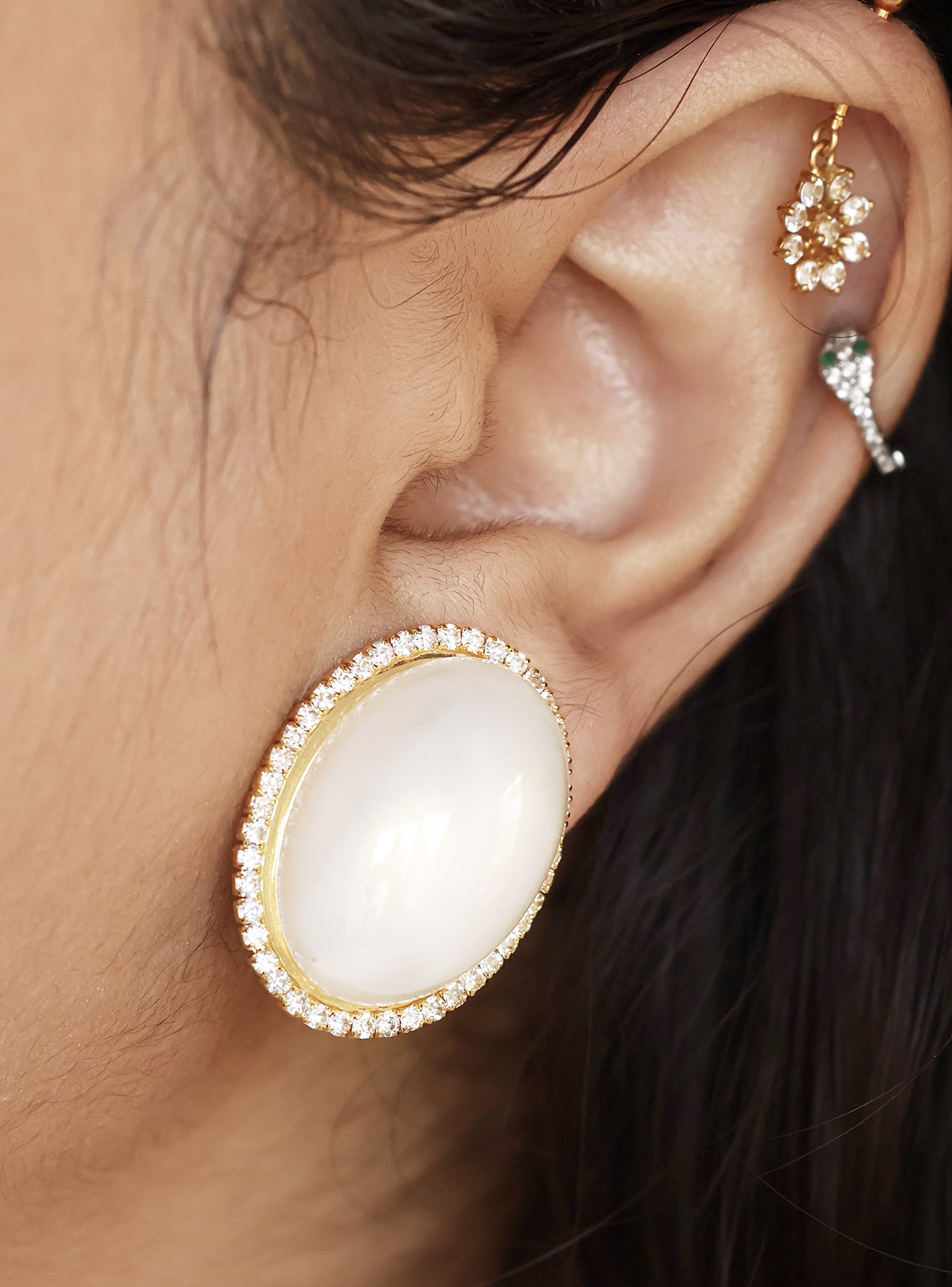 Elegant Pearl Earrings