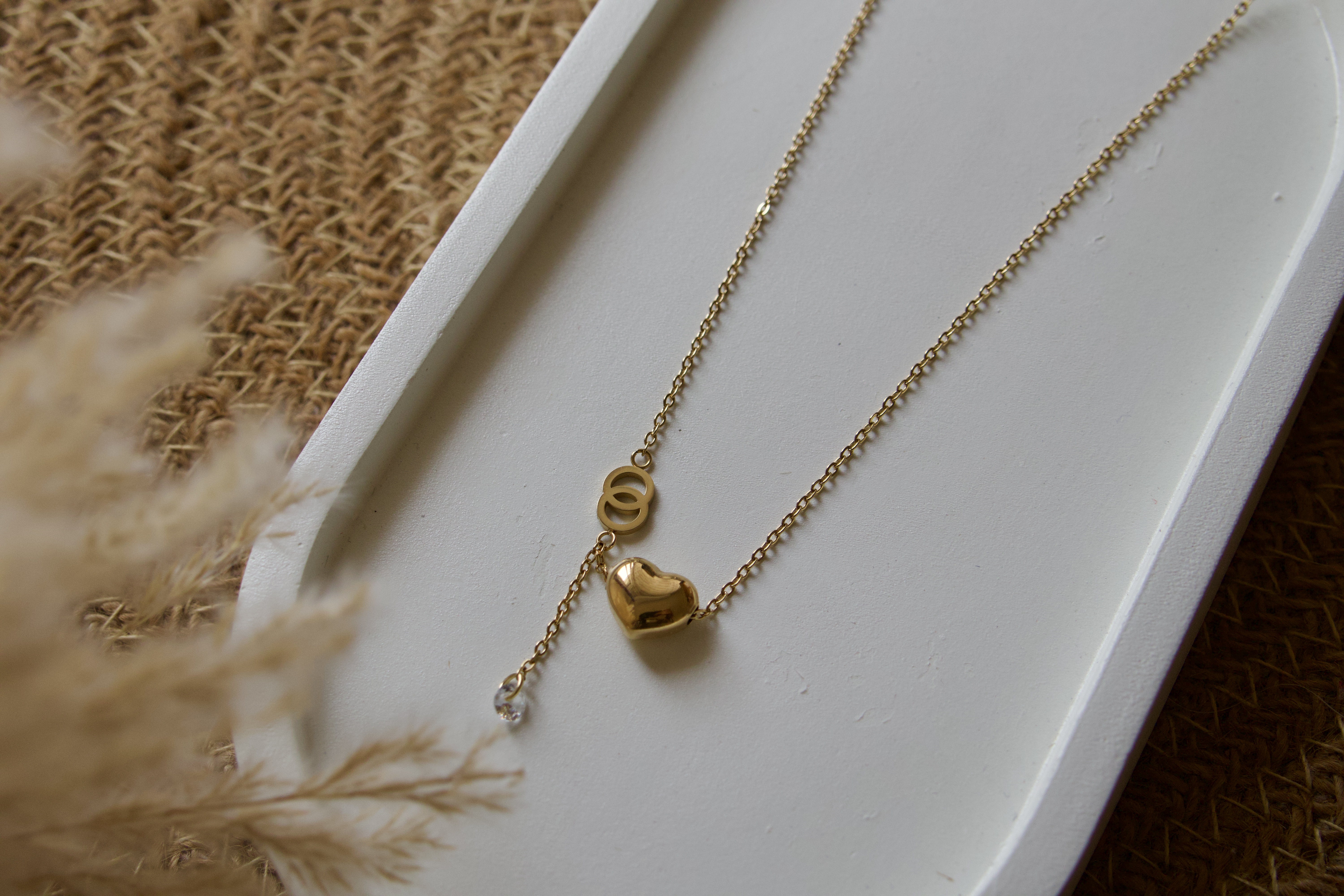 3D Heart Necklace
