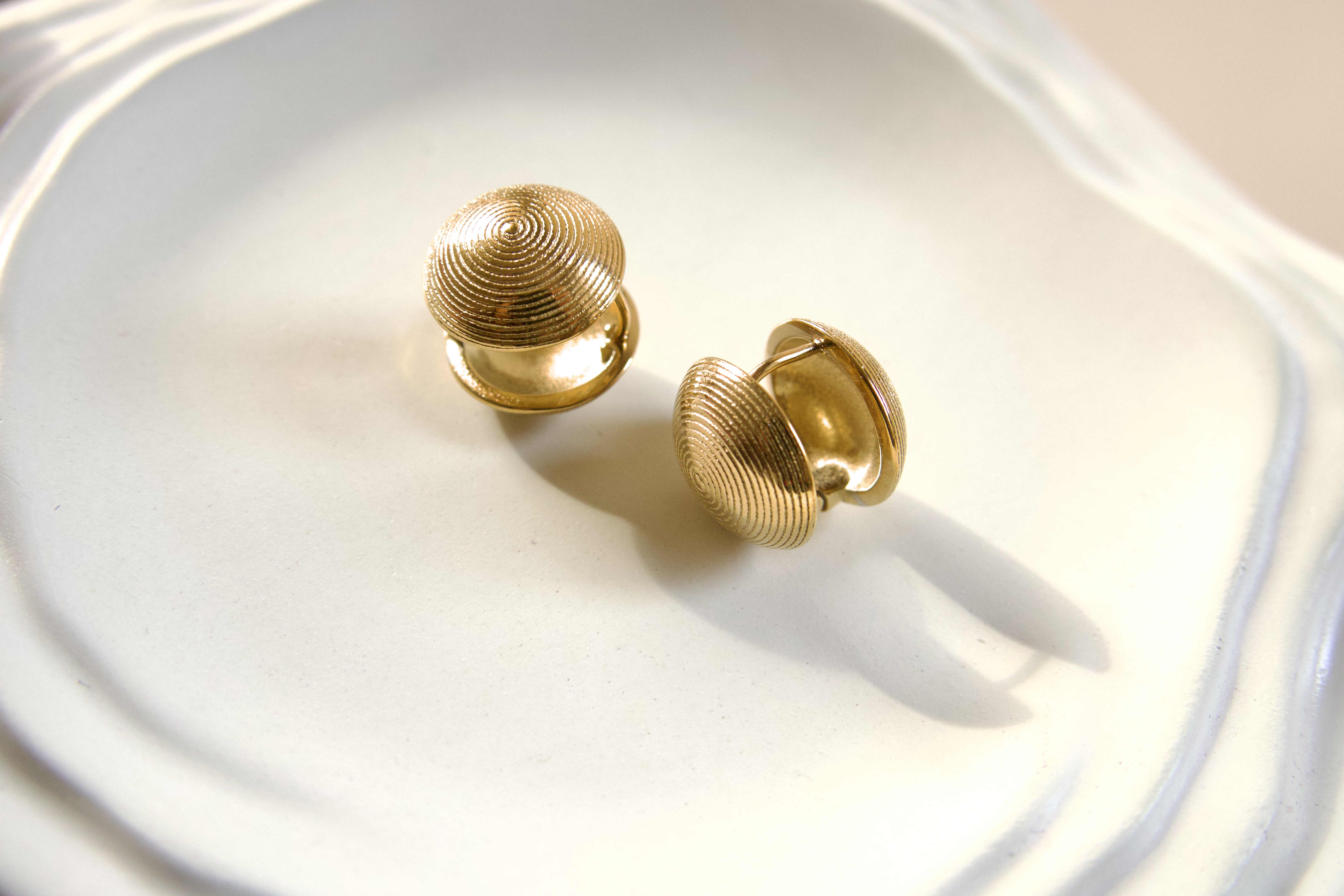 Vintage Gold-tone Cufflinks