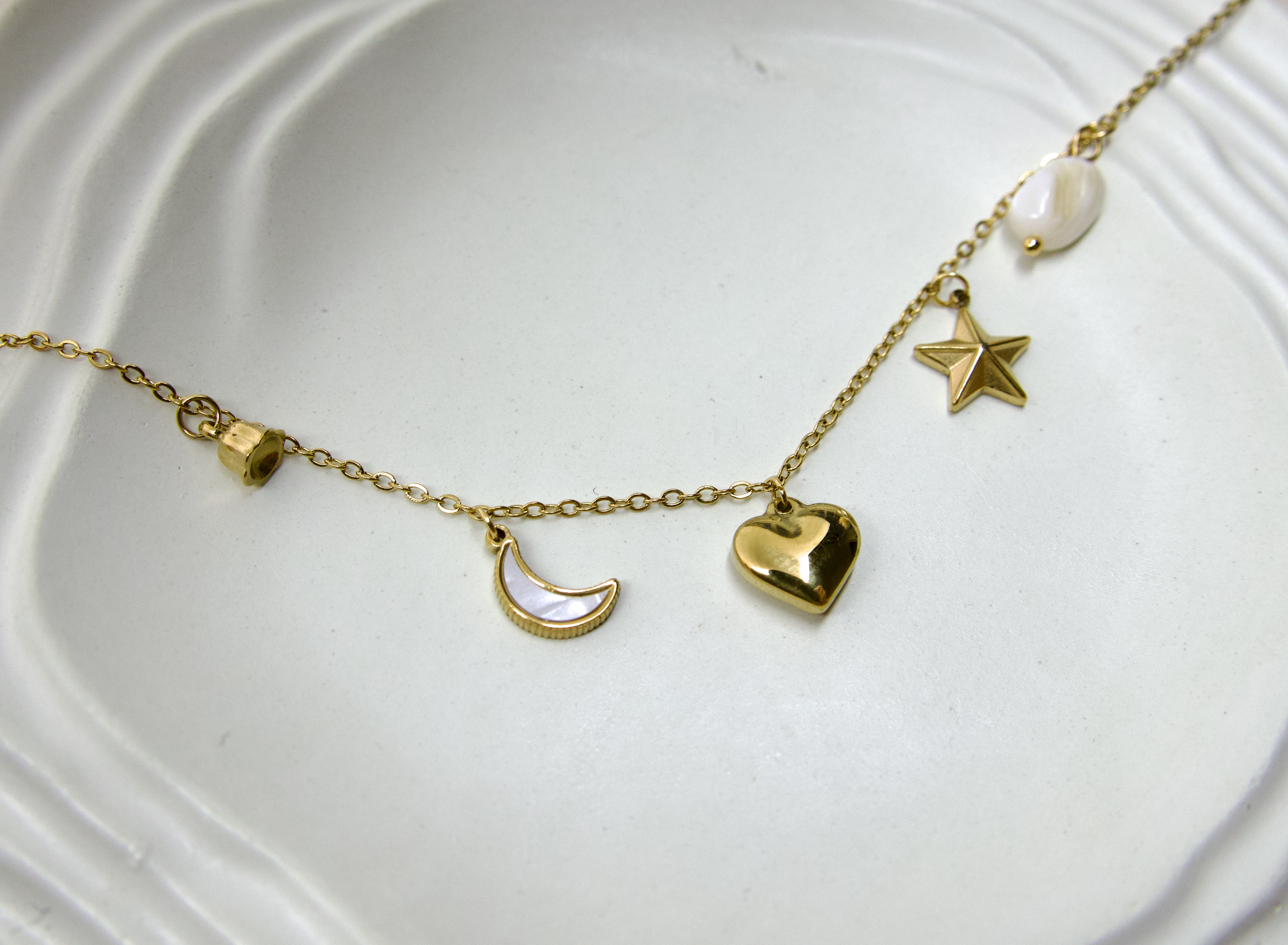 Moon Star charm Bracelet