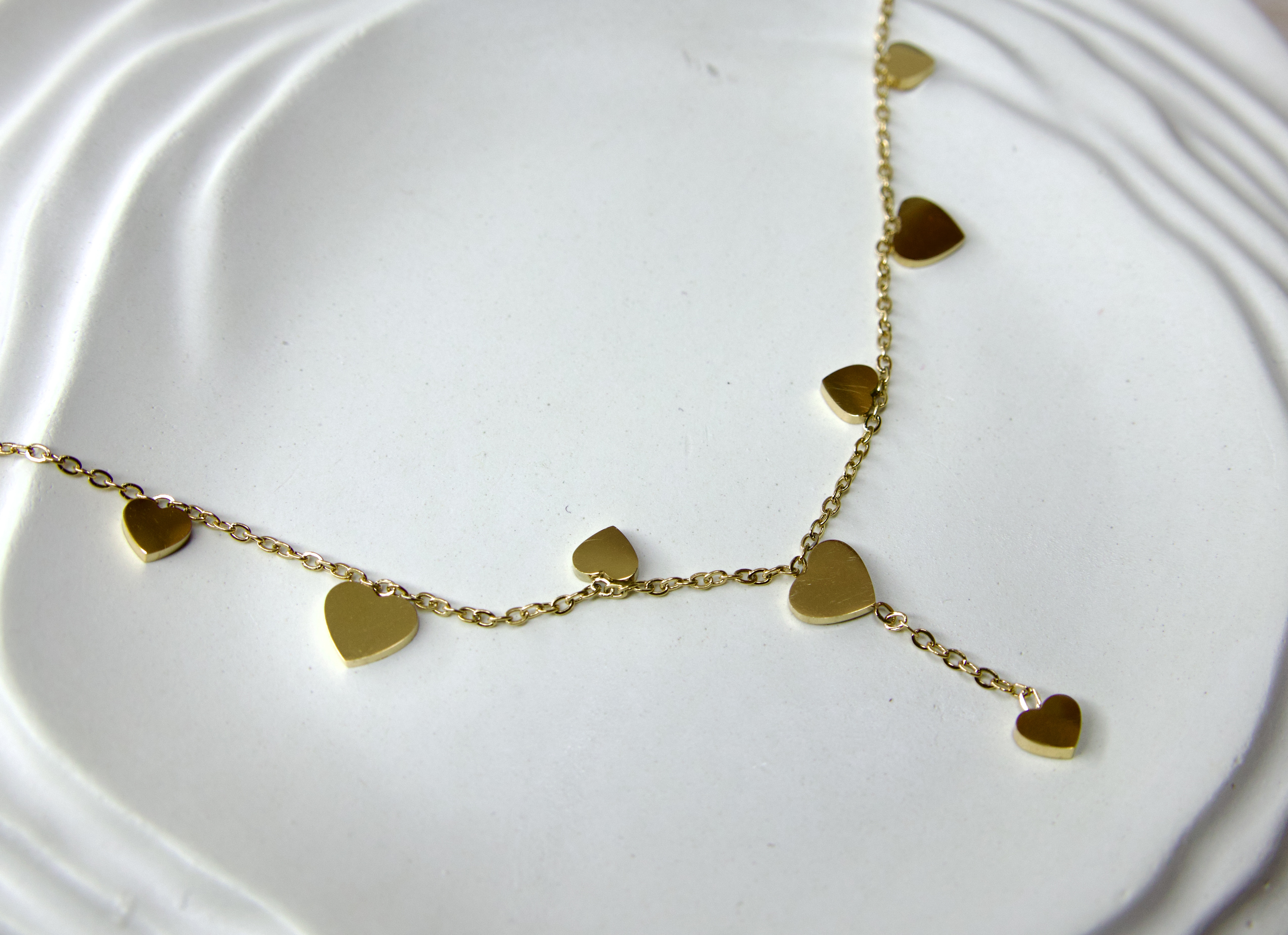 Gold Heart Bracelet 
