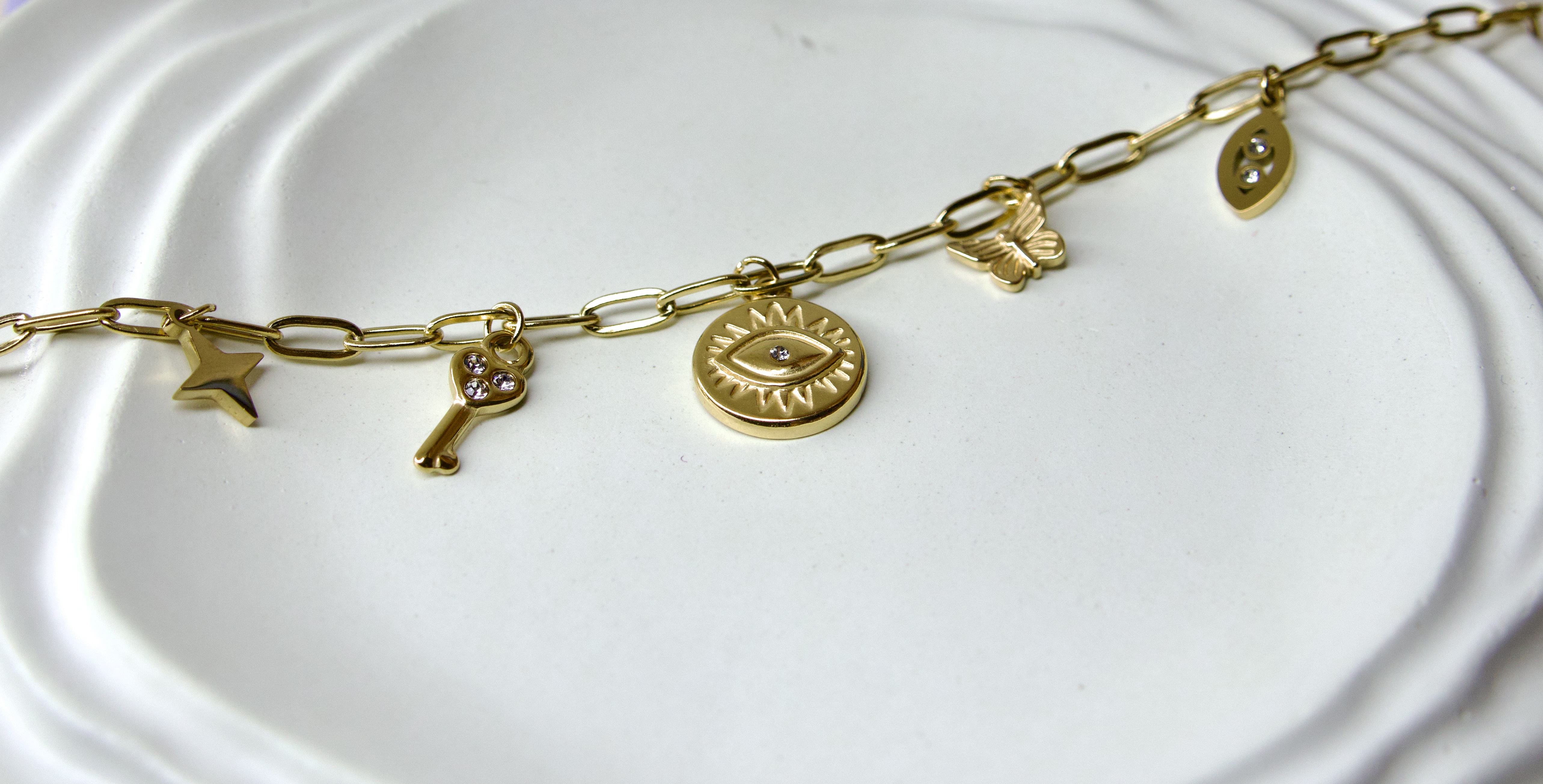 Evil Eye Charm Bracelet