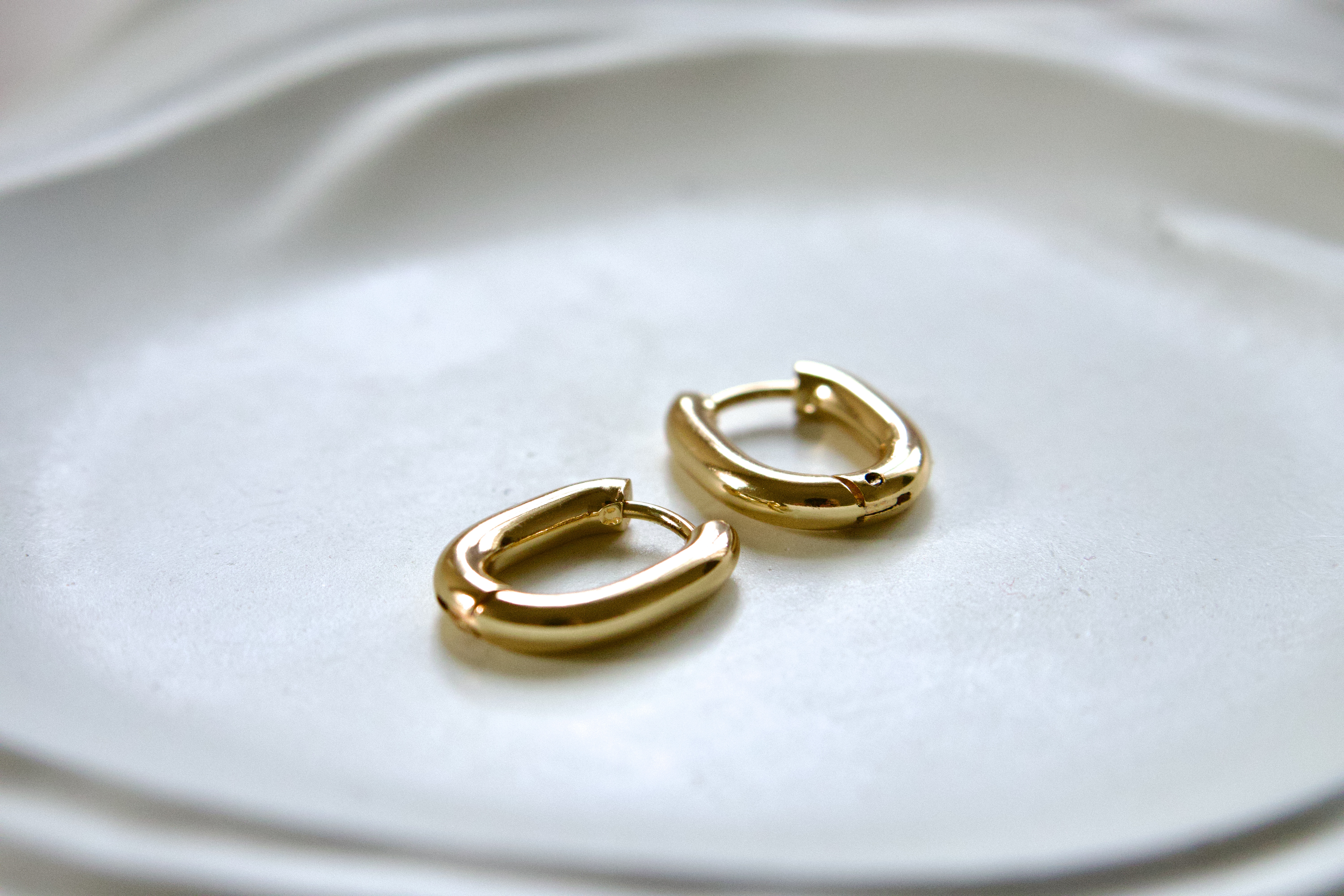 Gold Hoop Earrings