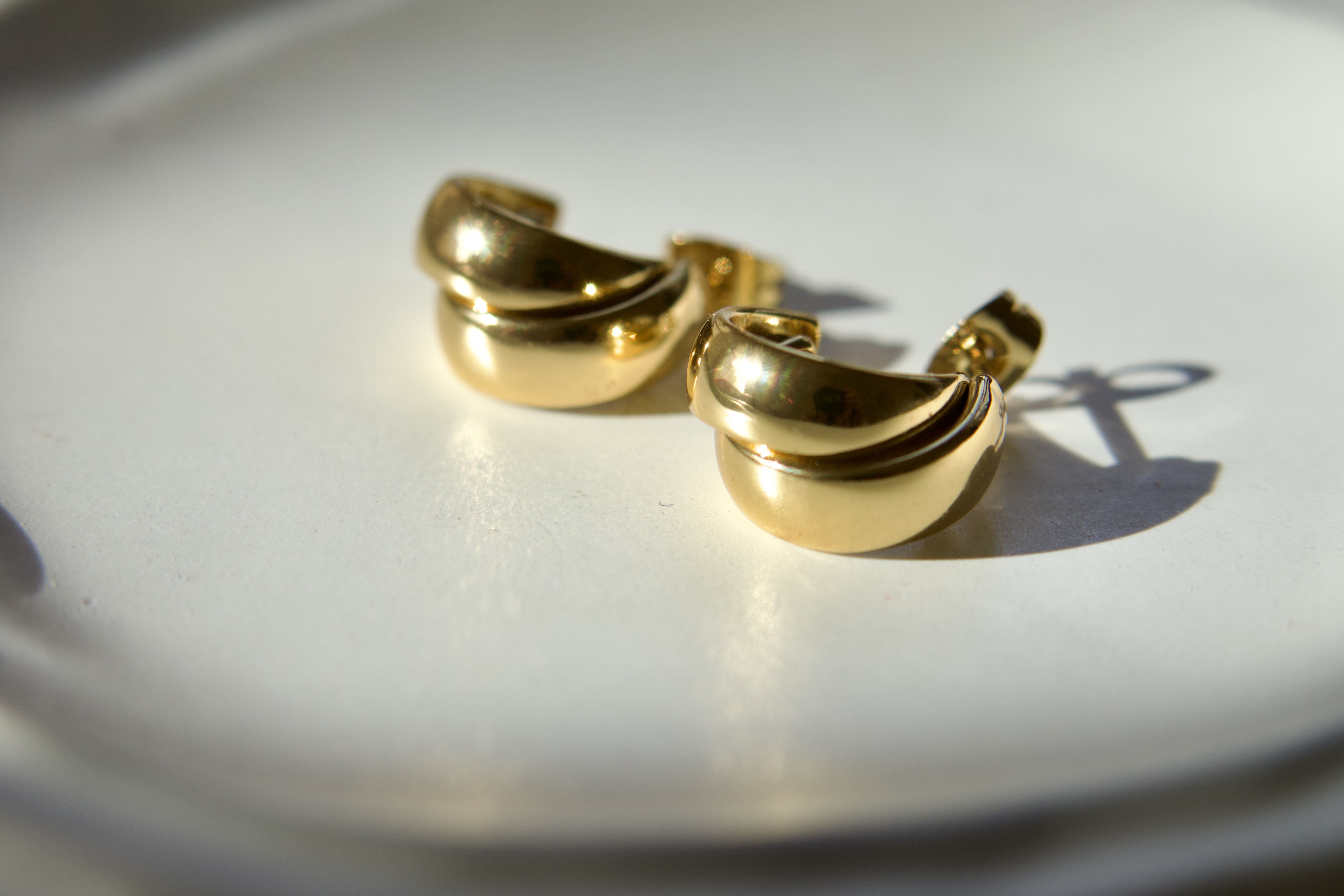 Gold Hoop Earrings