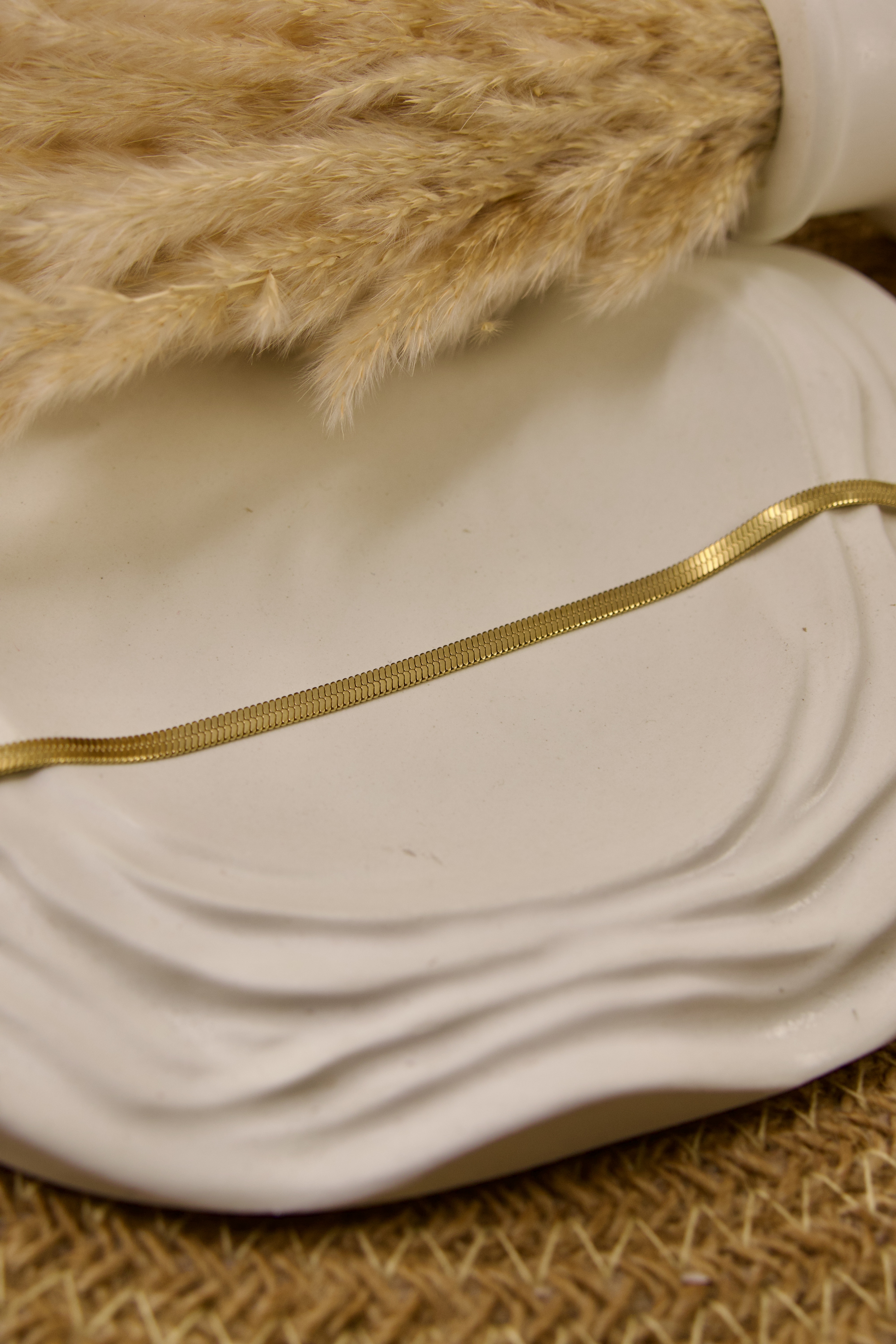 Elegant Gold Snake Chain Necklace