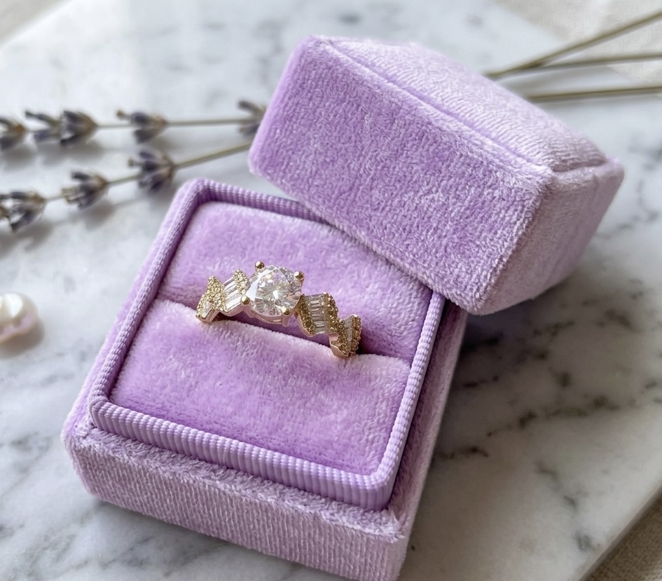 Elegant Gold Leaf Ring