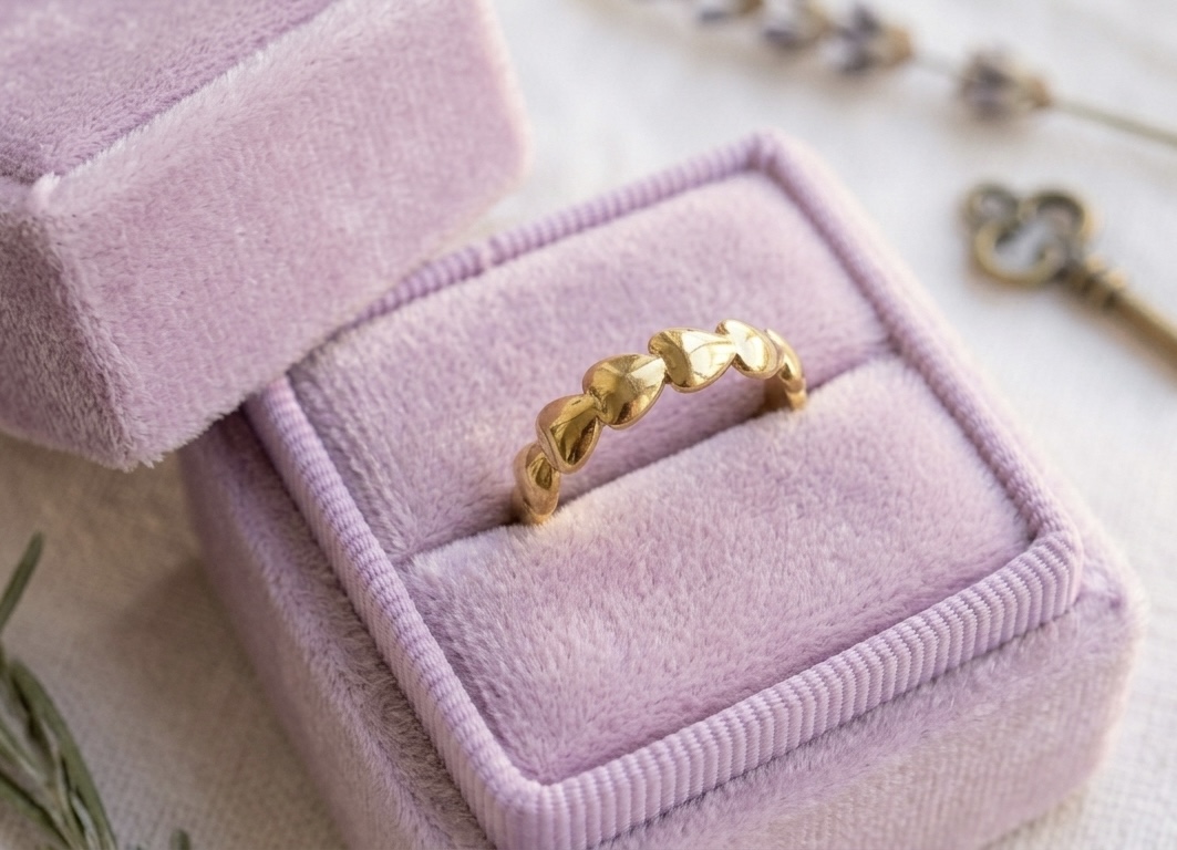 Gold Heart Ring