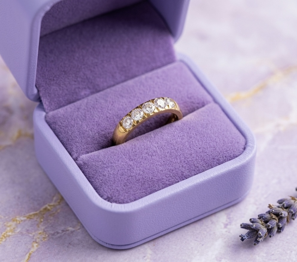 Gold Diamond Eternity Ring