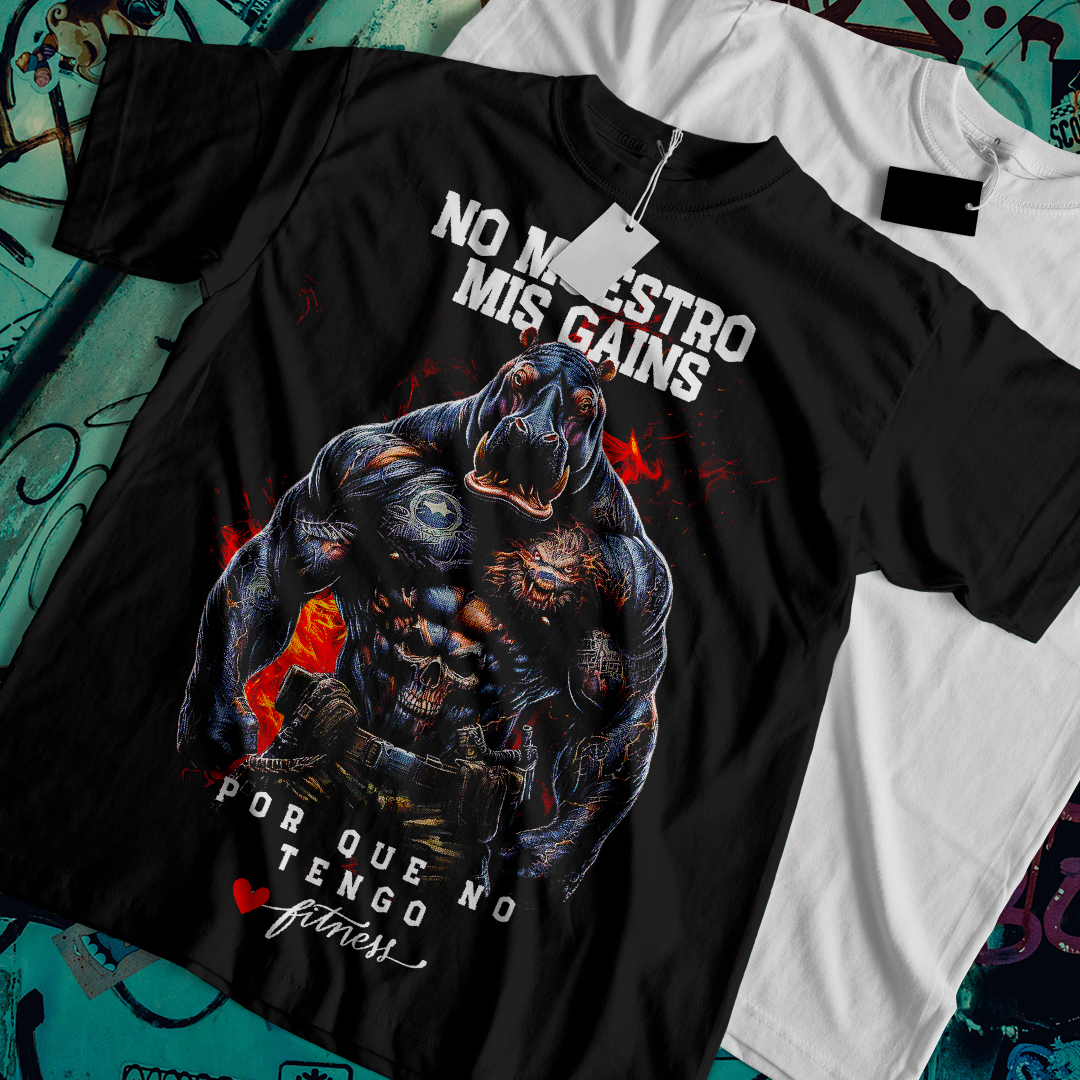 Camiseta de gimnasio