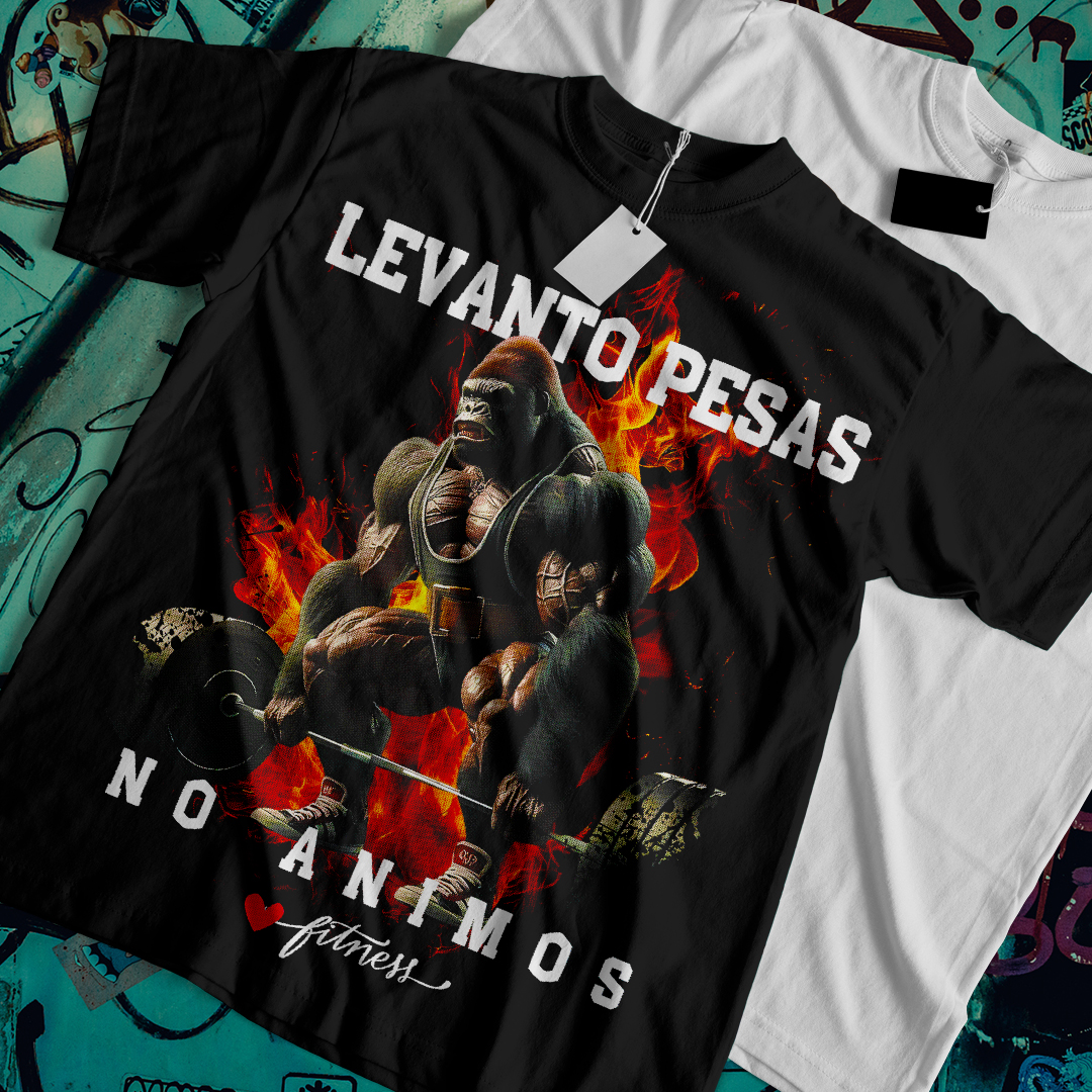 Camiseta 'Levanto Pesas'