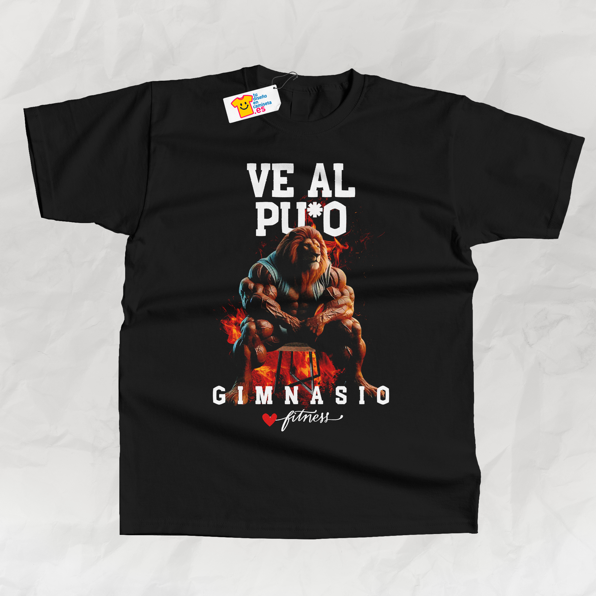 Camiseta de gimnasio