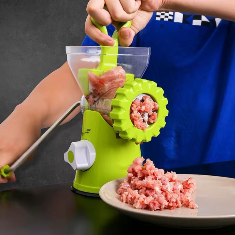 Manual Meat Grinder with Extra Bowl