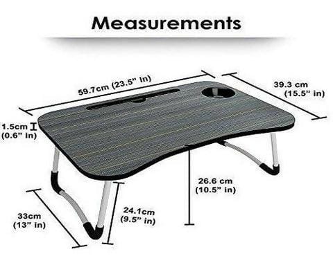 Portable Wood Laptop Table