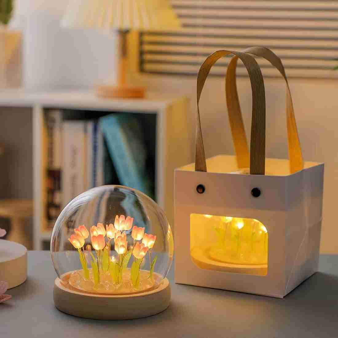 LED Acrylic Tulip night lamp
