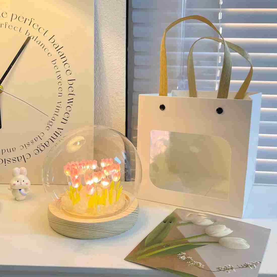 LED Acrylic Tulip night lamp