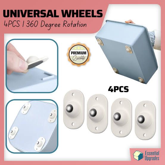Pack Of 4 Pulley Wheels