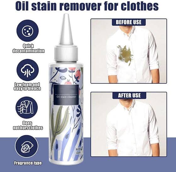 Oil Stain Remover for Clothes