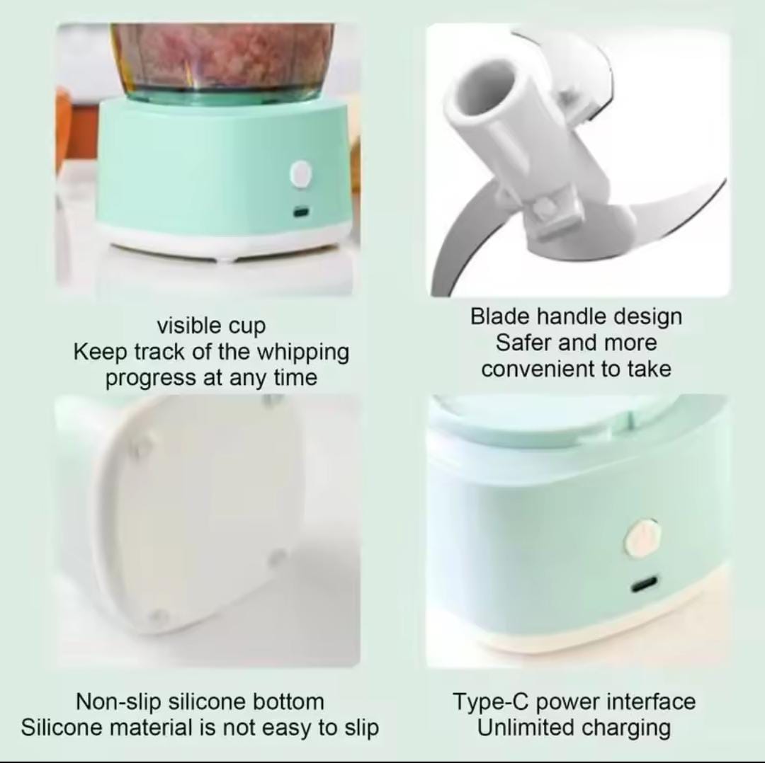 Youpin Anti-slip Cordless Mini Electric Garlic Chopper