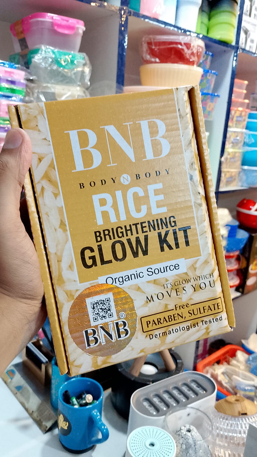 BNB Rice Brightening Glow Kit