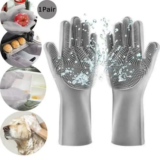 Silicone Cleaning Gloves