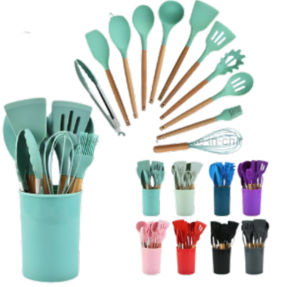 12 in 1 Silicone Kitchen Utensil Set